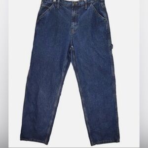 Rural King Mens Carpenter Jeans Straight Leg Relaxed Fit Casual Work 38”